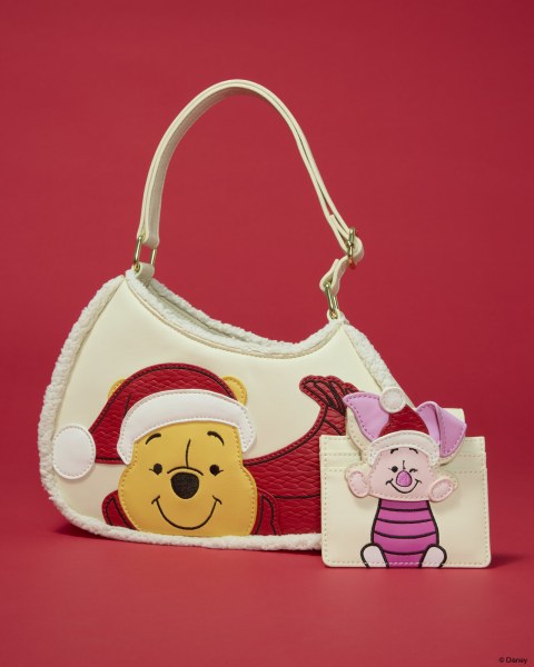 Winnie Puuh & Ferkel Weihnachts-Umhängetasche - Disney Loungefly