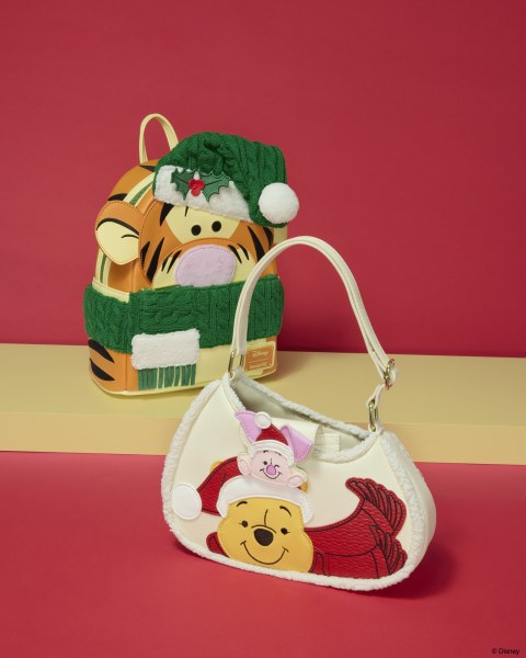 Winnie Puuh & Ferkel Weihnachts-Umhängetasche - Disney Loungefly