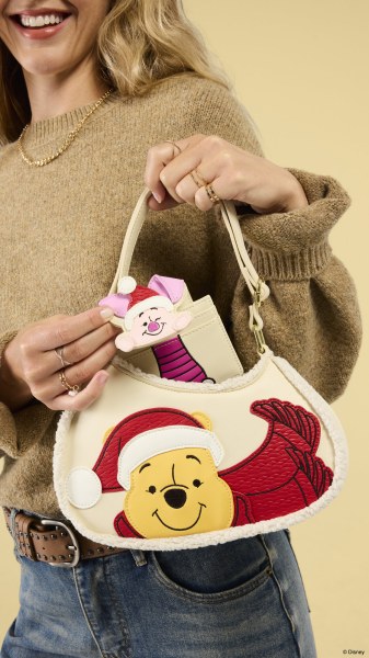 Winnie Puuh & Ferkel Weihnachts-Umhängetasche - Disney Loungefly