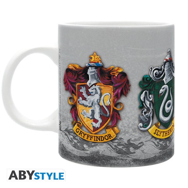 HARRY POTTER - Set Becher 320 ml + Acryl® + Postkarten "Hogwarts"