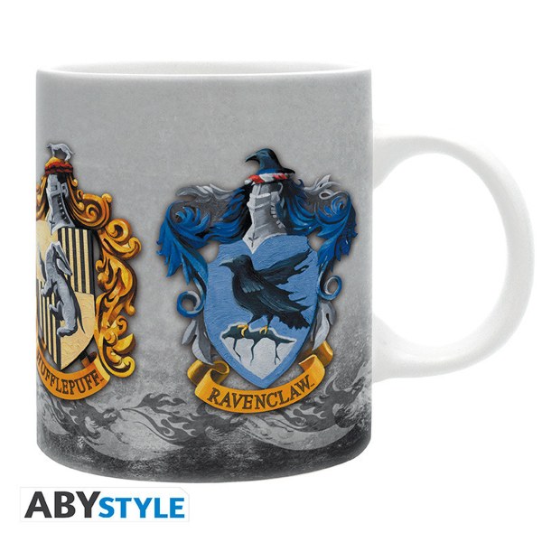 HARRY POTTER - Set Becher 320 ml + Acryl® + Postkarten "Hogwarts"