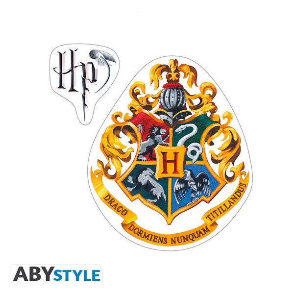 HARRY POTTER - Kerzen-Set + Acryl® + Sticker