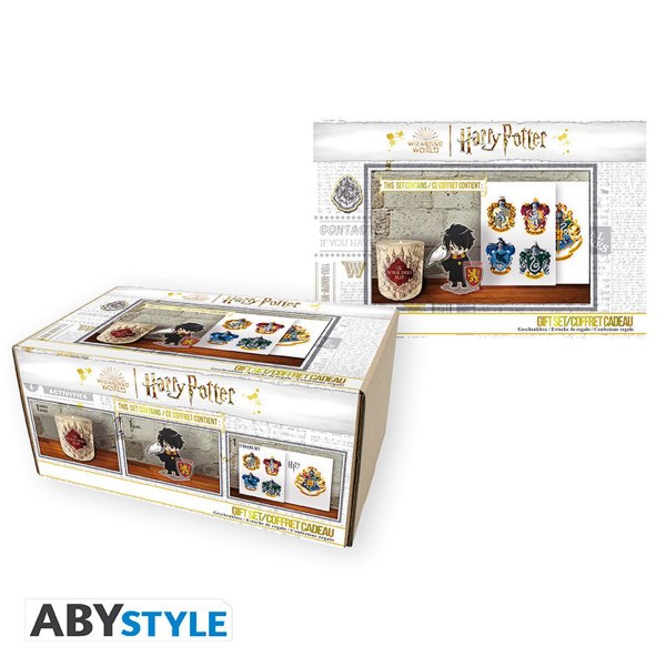 HARRY POTTER - Kerzen-Set + Acryl® + Sticker