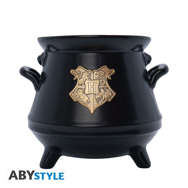 HARRY POTTER - Premium-Set 3D-Tasse + 3D-Schlüsselanhänger + Hogwarts-Koffer-Pin