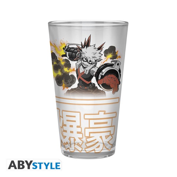 MY HERO ACADEMIA - XXL-Glas + Pin + Heldennotizbuch Set