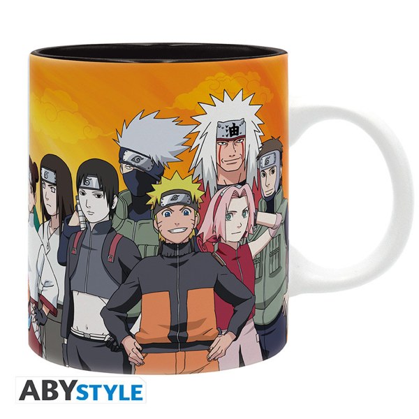 NARUTO SHIPPUDEN - Set Tasse 320ml + Acryl® + Postkarten Naruto