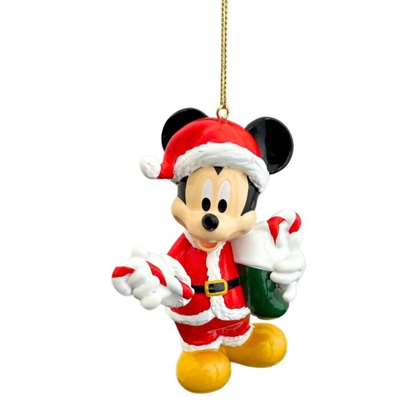 Disney - 3D-Christbaumschmuck Micky als Weihnachtsmann