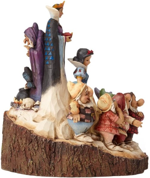 AUS HOLZ GESCHNITZTE SCHNEEWITTCHEN-DISNEY TRADITIONS