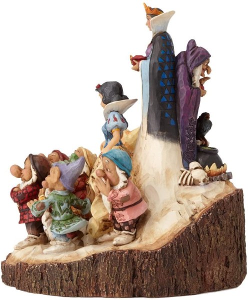 AUS HOLZ GESCHNITZTE SCHNEEWITTCHEN-DISNEY TRADITIONS
