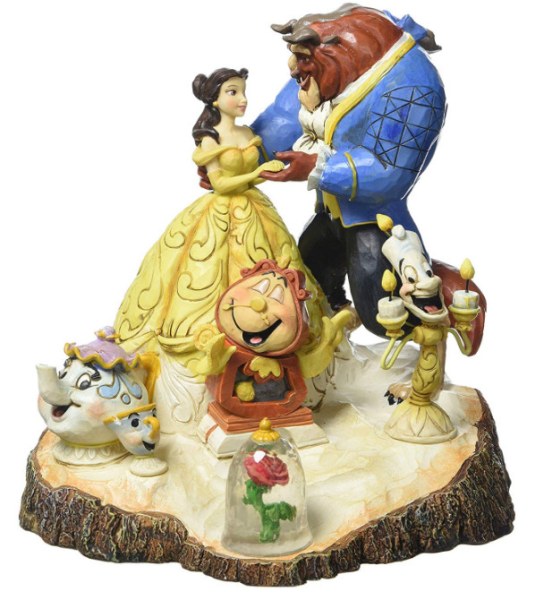 DIE SCHÖNE UND DAS BIEST DISNEY TRADITIONS JIM SHORE