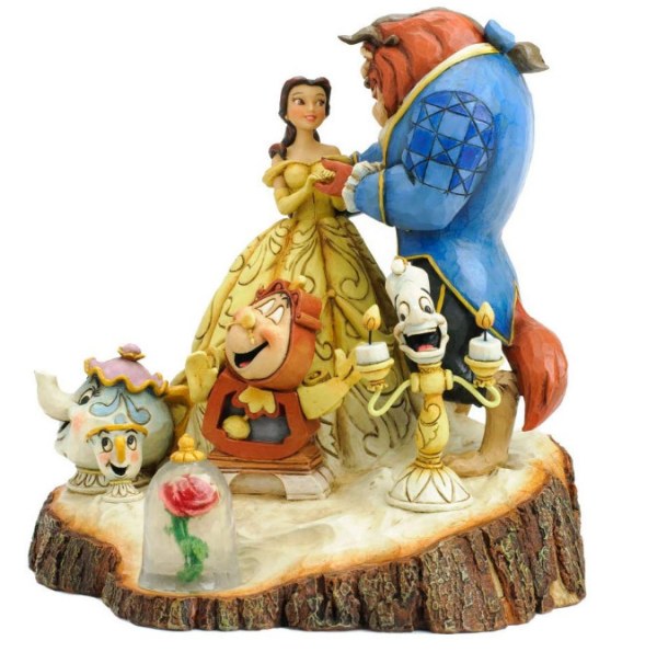 DIE SCHÖNE UND DAS BIEST DISNEY TRADITIONS JIM SHORE