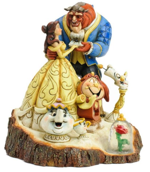 DIE SCHÖNE UND DAS BIEST DISNEY TRADITIONS JIM SHORE