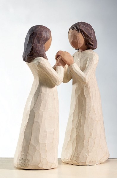 WILLOW TREE SISTERS BY THE HEART FIGUREN