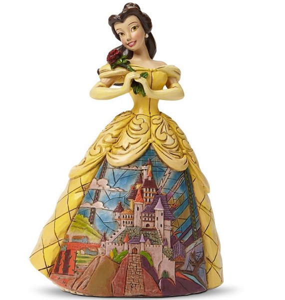 BELLE IN DISNEY TRADITIONS SCHLOSSDECOR-KLEID 