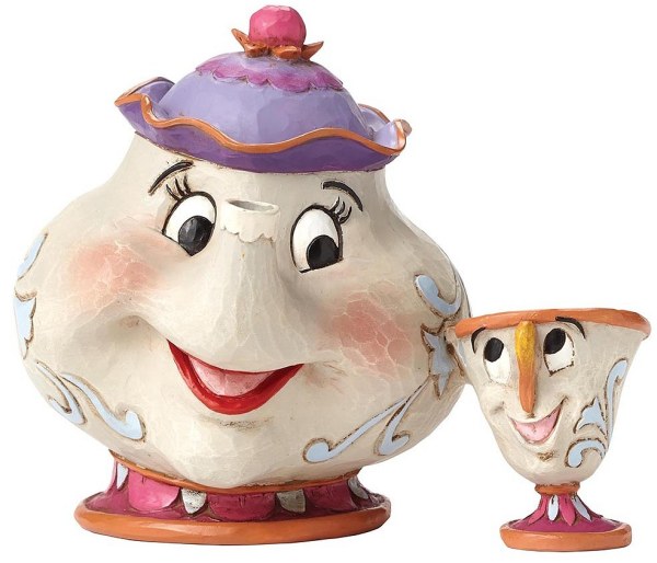 MRS POTTS UND ZIP DISNEY TRADITIONS