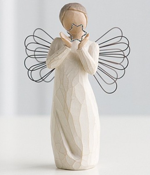 ANGE WILLOW TREE DE L'ETOILE BRILLANTE