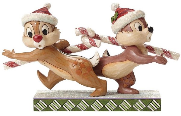 CHIP AND DALE MIT WEIHNACHTSSTÜCKEN VON DISNEY TRADITIONS