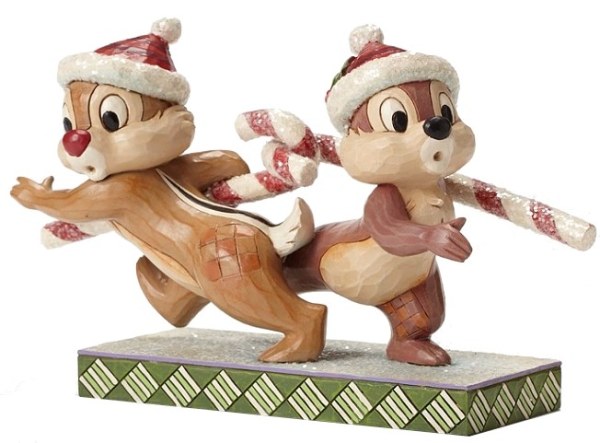 CHIP AND DALE MIT WEIHNACHTSSTÜCKEN VON DISNEY TRADITIONS