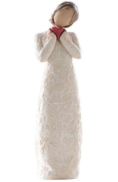 WILLOW TREE STATUETTE ICH LIEBE DICH