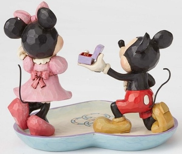 MICKEY MINNIE UND DER DISNEY TRADITIONS-VERLOBUNGSRING