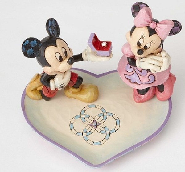 MICKEY MINNIE UND DER DISNEY TRADITIONS-VERLOBUNGSRING