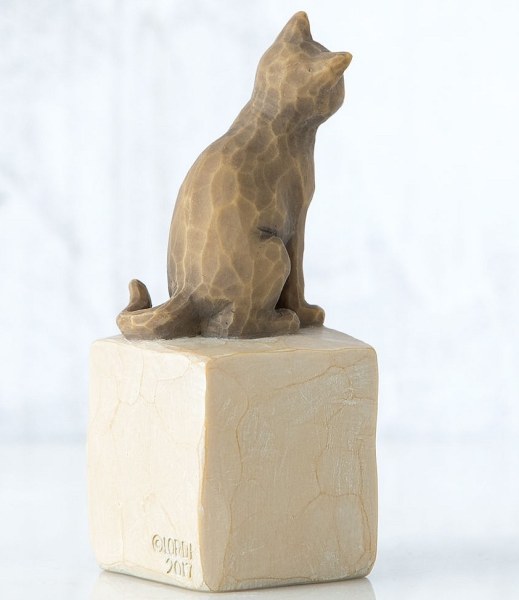 Ich LIEBE die Weidenbaumfigur meiner Katze