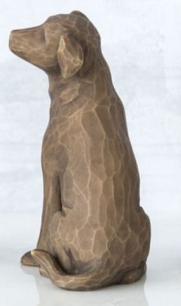 WILLOW TREE I LOVE MY DOG FIGUR (DUNKLE VERSION)
