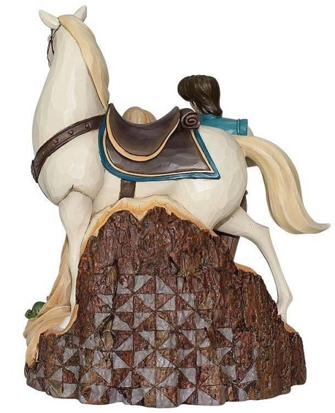 RAPUNZEL FLYNN UND MAXIMUS HOLZGESCHNITZTE DISNEY TRADITIONS