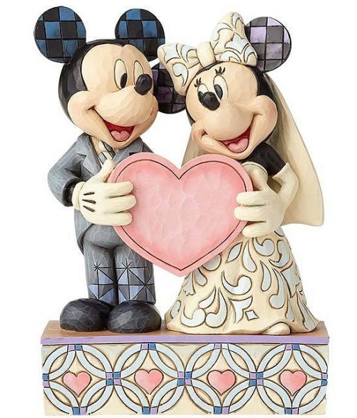 DIE EHE ZWEIER SEELEN UND EINES HERZES DISNEY TRADITIONS MICKEY UND MINNIE