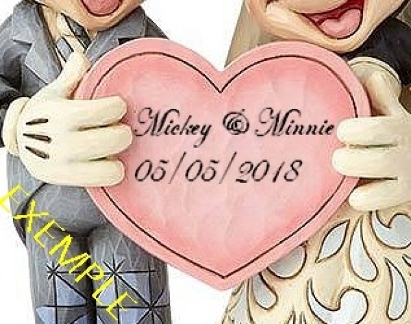 DIE EHE ZWEIER SEELEN UND EINES HERZES DISNEY TRADITIONS MICKEY UND MINNIE