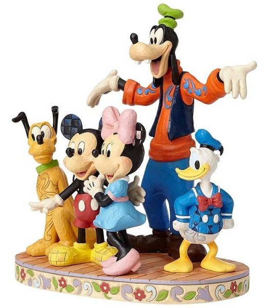 FABELHAFTE FÜNF CHARAKTERE DISNEY TRADITIONS JIM SHORE