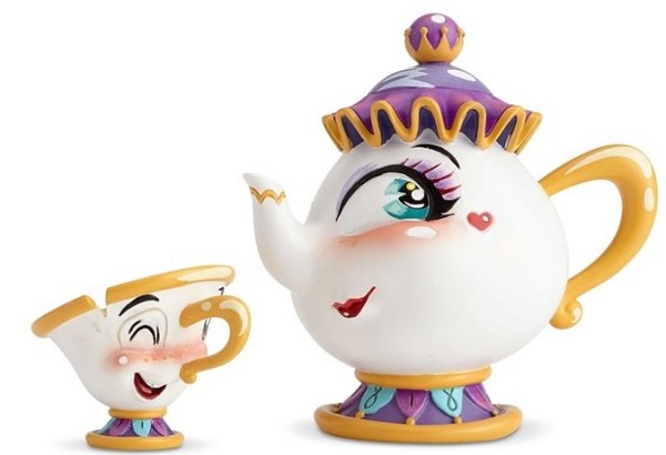 MRS POTTS UND ZIP MISS MINDY DISNEY SHOWCASE