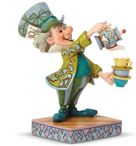 DER VERRÜCKTE HATTER DISNEY TRADITIONS JIM SHORE