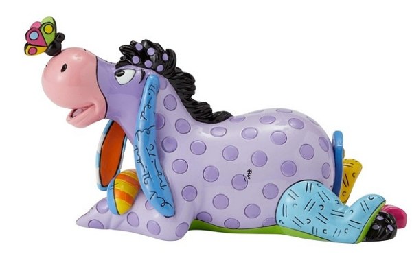 Eeyore MINI-FIGUR UND DER DISNEY-BRITTO-SCHMETTERLING
