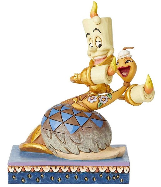 LUMIERE UND FEATHER DISNEY TRADITIONS JIM SHORE