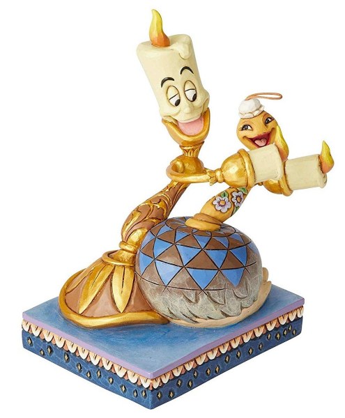 LUMIERE UND FEATHER DISNEY TRADITIONS JIM SHORE