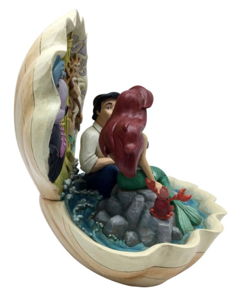 ARIEL UND ERIC IN DER MUSCHEL - DISNEY TRADITIONS