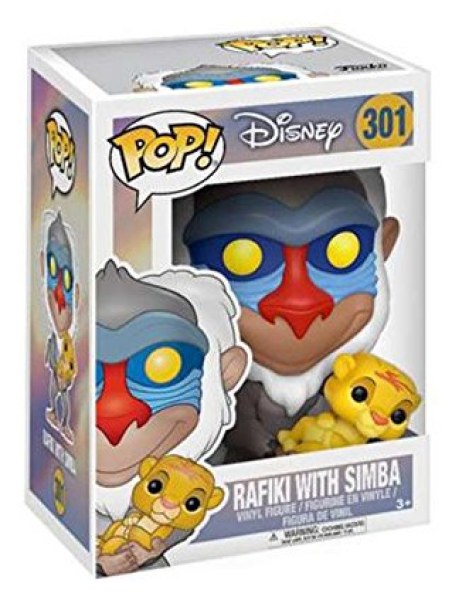 FUNKO POP! 301 – DISNEY KÖNIG DER LÖWEN – RAFIKI UND BABY SIMBA