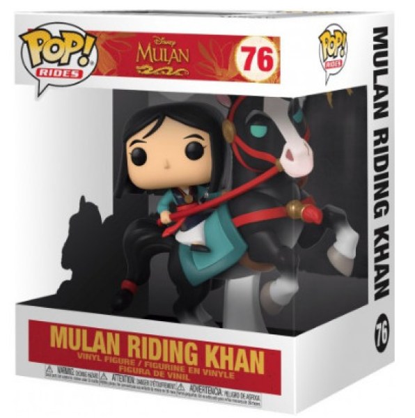 FUNKO POP! FAHRTEN 76 – DISNEY MULAN – MULAN AUF KHAN