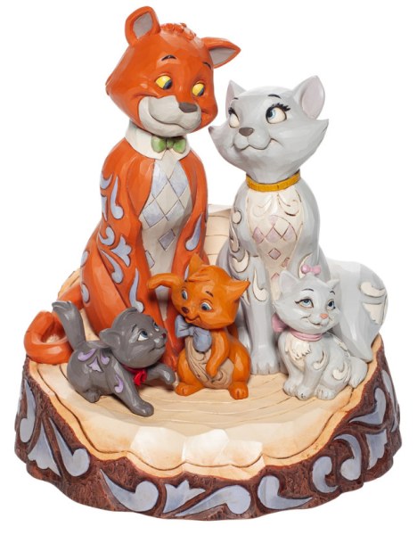 DIE ARISTOCATS HOLZGESCHNITZT – DISNEY TRADITIONS