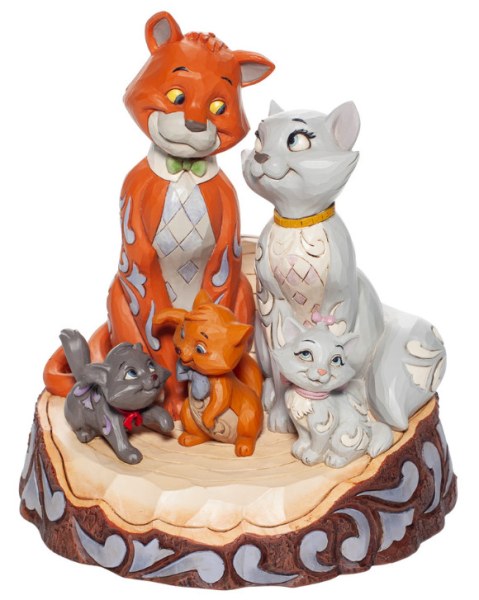 DIE ARISTOCATS HOLZGESCHNITZT – DISNEY TRADITIONS