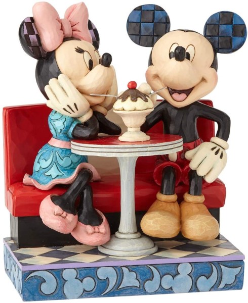 MICKEY UND MINNIE IN DER EISCREME