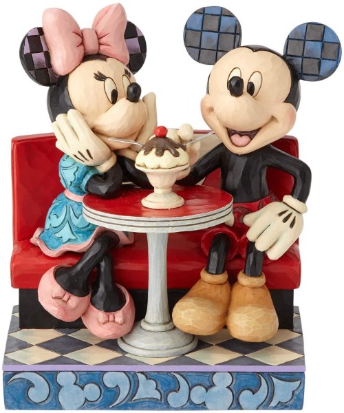 MICKEY UND MINNIE IN DER EISCREME