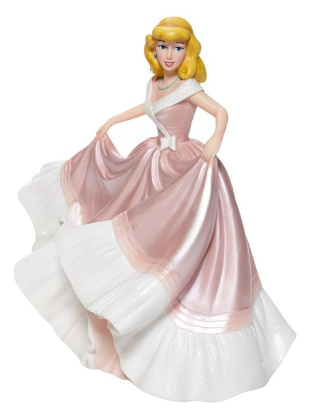 Aschenputtel im rosafarbenen Kleid – Disney-Haute-Couture-Schaufenster