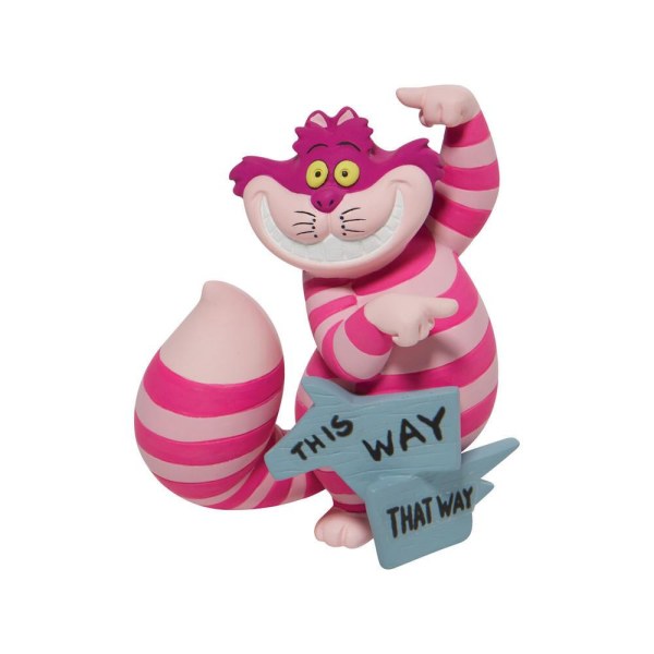MINI-CHESHIRE-KATZE „THIS WAY“ (70.) – DISNEY-Vitrine