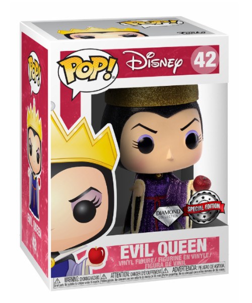 FUNKO POP! 42 DIAMOND EXKLUSIV (DGLT) – DISNEY SNOW WHITE – EVIL QUEEN