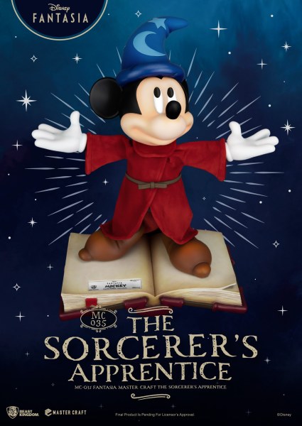 MICKEY DER ZAUBERlehrling FANTASIA 38 cm – DISNEY MASTERCRAFT