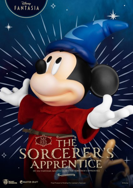 MICKEY DER ZAUBERlehrling FANTASIA 38 cm – DISNEY MASTERCRAFT