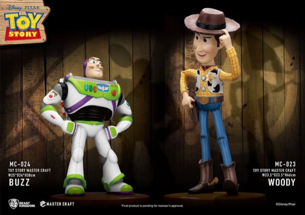 WOODY & BUZZ MASTERCRAFT DUO PACK – DISNEY TOY STORY