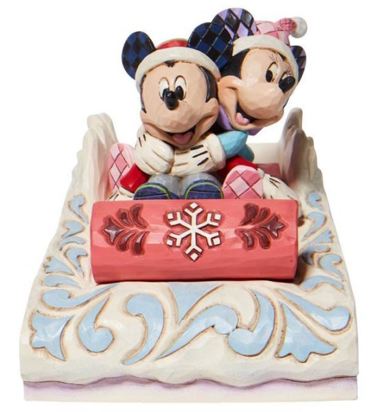 MICKEY UND MINIE IM SCHLITTEN - DISNEY TRADITIONS
